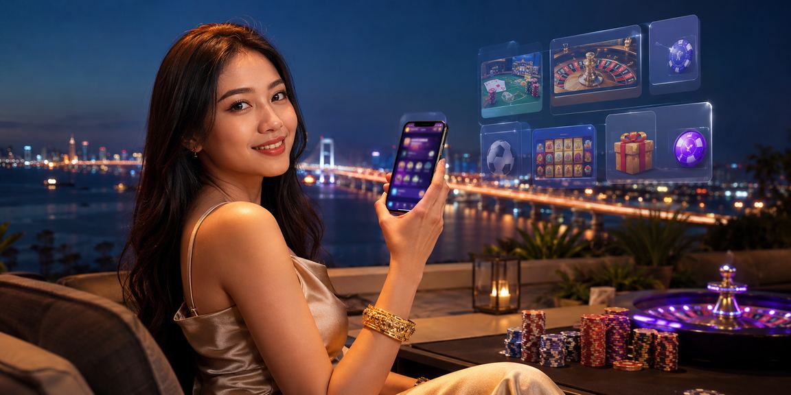 Pemain di Johor menggunakan aplikasi kasino mudah alih dan menerima tawaran bonus menarik