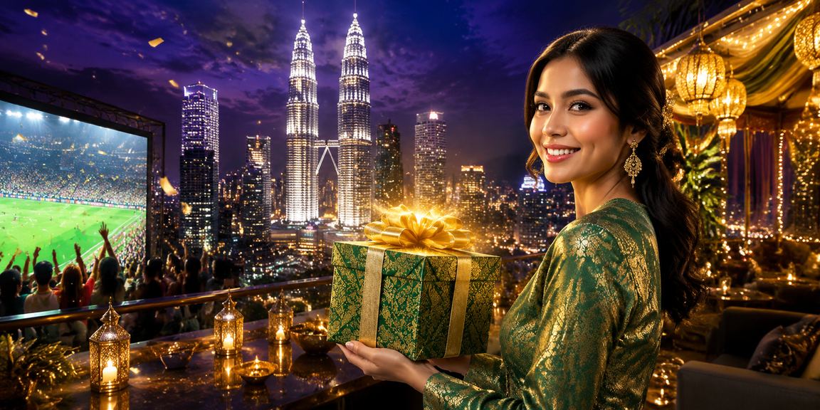 Suasana perayaan kasino Kuala Lumpur pada Hari Raya dengan hiburan eksklusif VIP