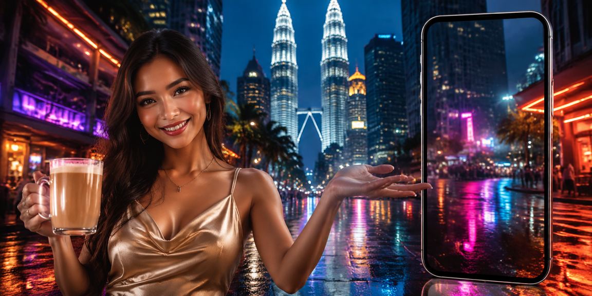 Pemain muda Kuala Lumpur menikmati pertaruhan e-sukan dalam talian melalui telefon pintar